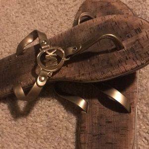 Gold size8 Sandals